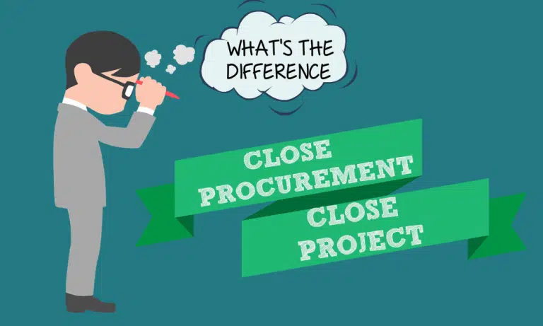 Close Procurement vs Close Project c