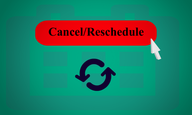 Reschedule or Cancel PMP Certification Exam Appointment