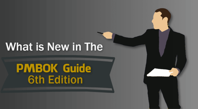 What is New in the PMBOK Guide 6th Edition?