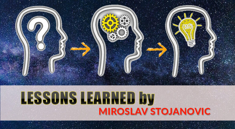 PMP Exam Lessons Learned by Miroslav Stojanovic
