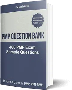 PMP Question Bank 5.0 3D Landing page