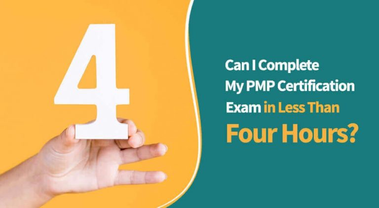 Can I Complete My PMP Certification Exam in Less Than 230 minutes?