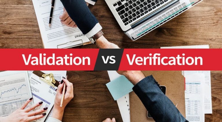 Verification vs Validation