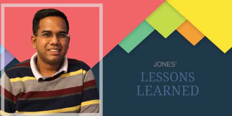 JONES PMP LESSONS LEARNED