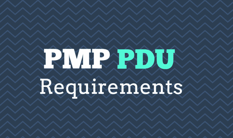 PMP PDU Requirements to Renew the PMP Certification.