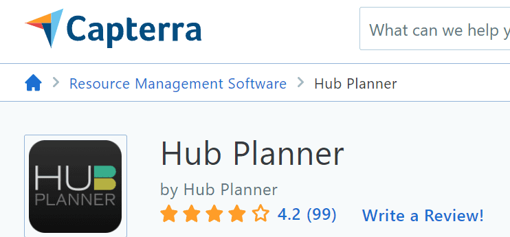 hub planner rating oct21