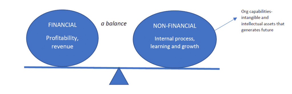 financial and non financial balance