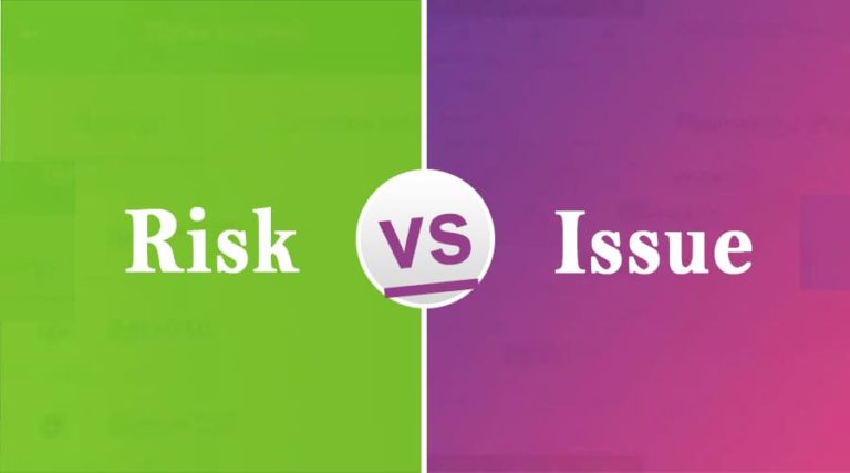 risk vs issue