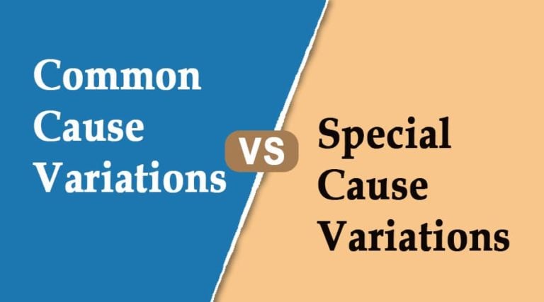 Common Cause vs Special Cause Variations