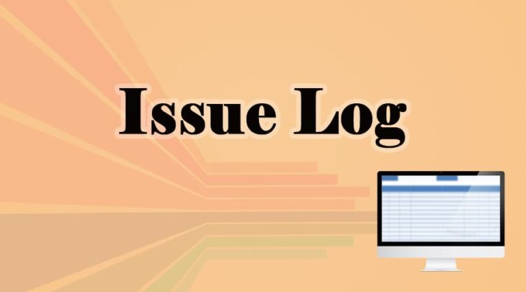What is Issue Log? Definition with Examples