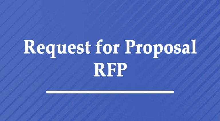 request for proposal - rfp