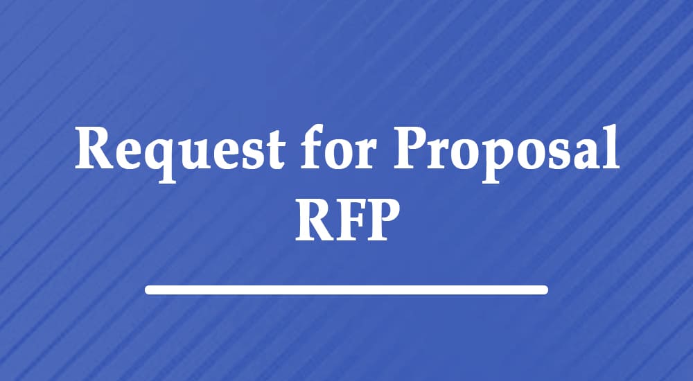 request for proposal - rfp