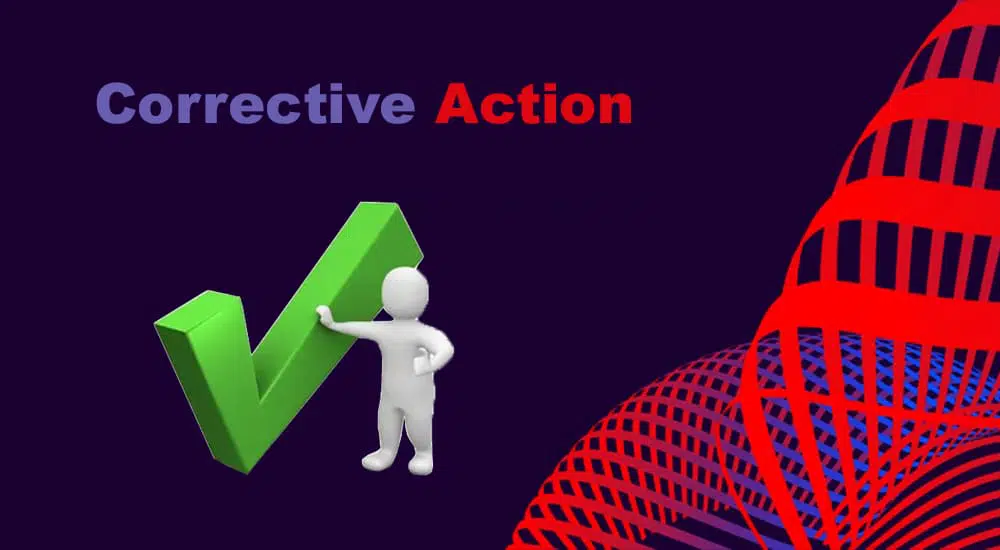 corrective action examples