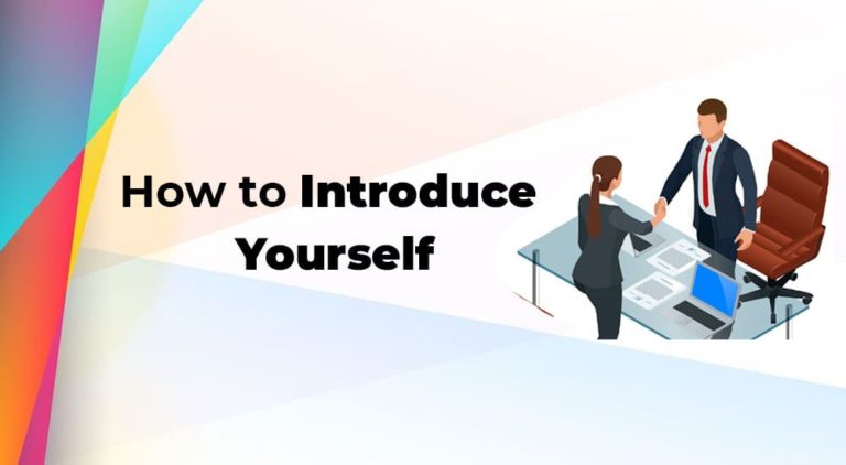how to introduce yourself