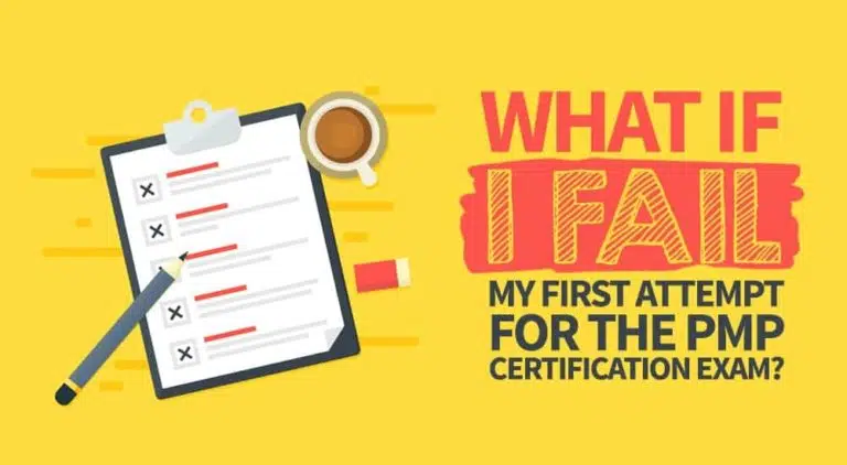 Failed The PMP Exam: What If I Fail My First Attempt for the PMP Exam?