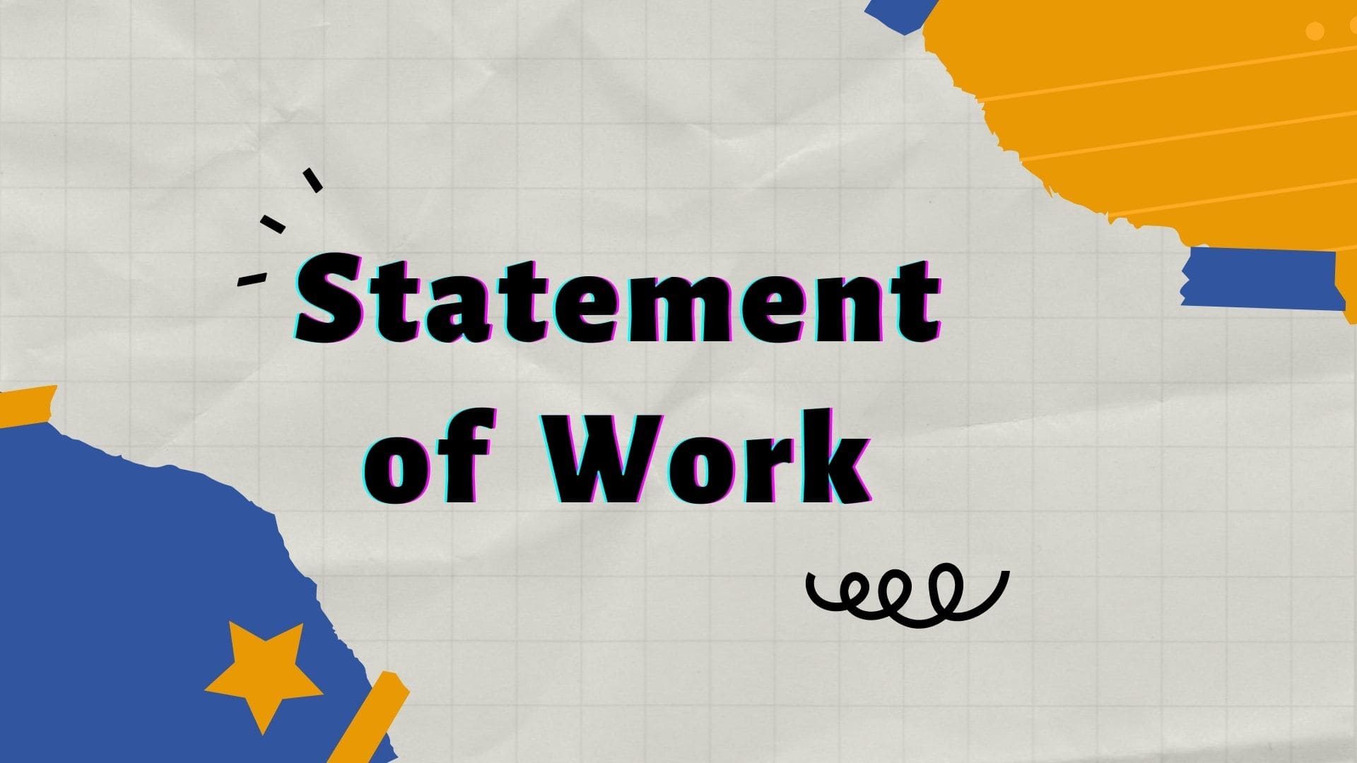 statement of work, sow
