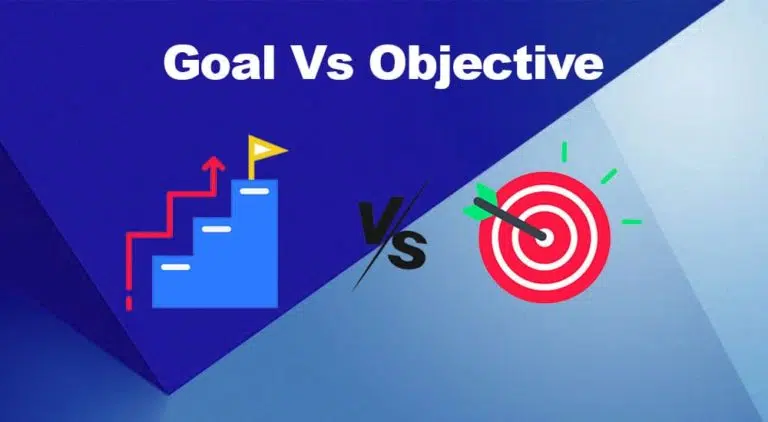 Goal Vs Objective