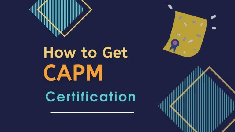 how to get capm certification