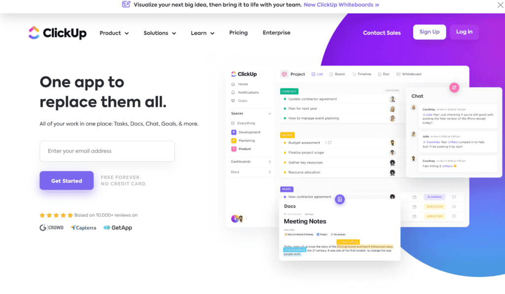 clickup home sep