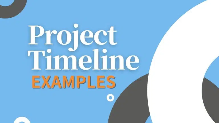 9 Project Timeline Examples With Detailed Explanation