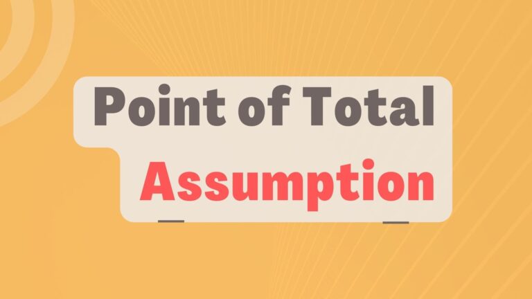 Point of Total Assumption in Project Management
