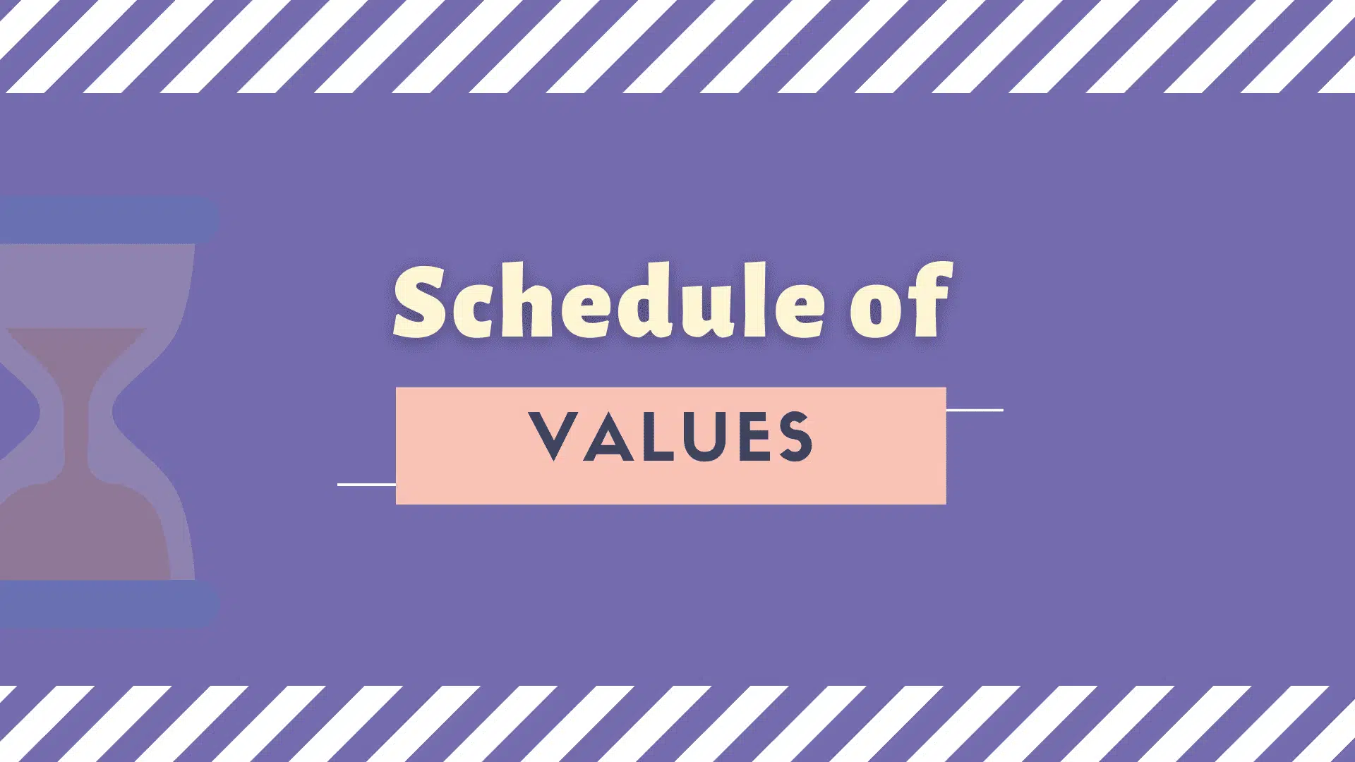 schedule of values