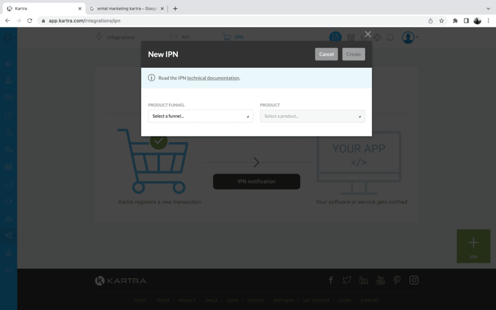17. Integrations and API kartra 2