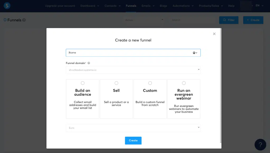 Sales Funnels Builder for systeme.io
