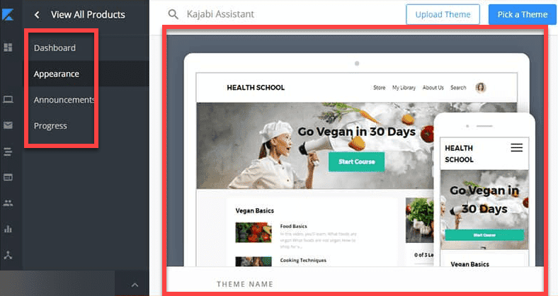 Video Hosting in kajabi
