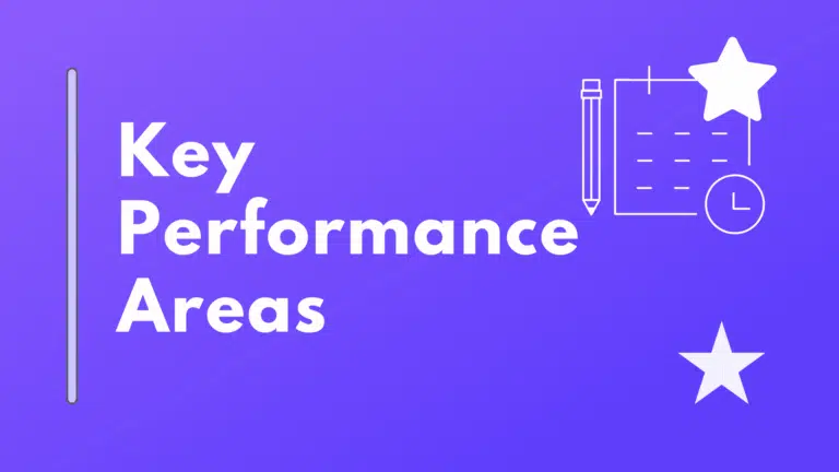 What is a Key Performance Area (KPA)?