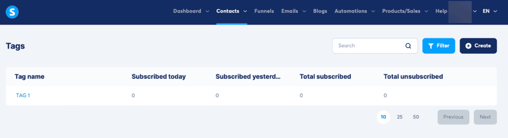 selling product systeme.io