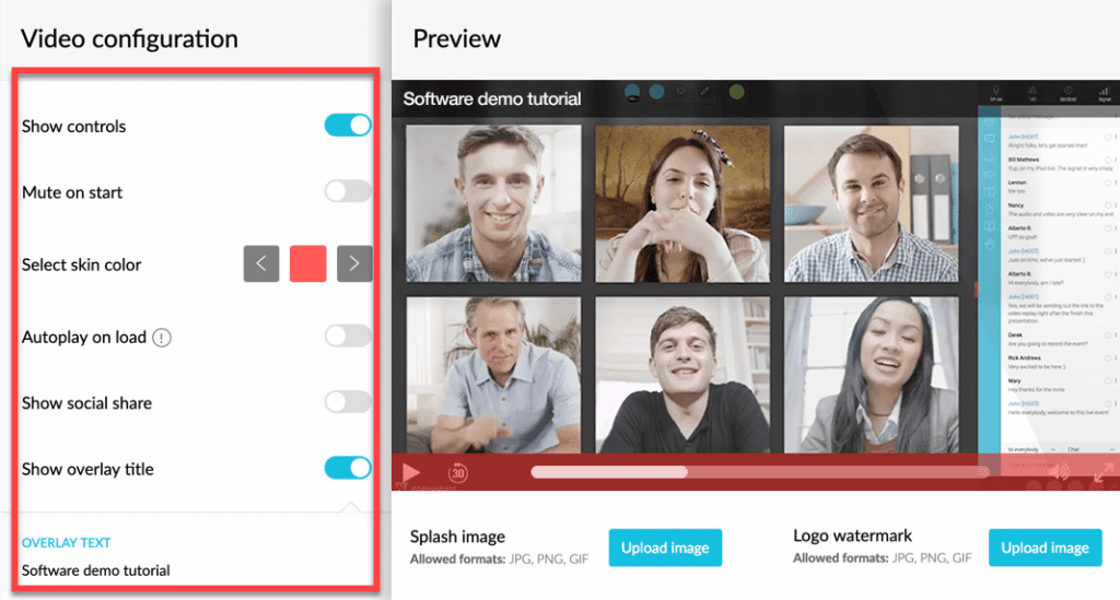 Video and Webinar Hosting kartra