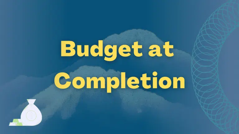 budget at completion