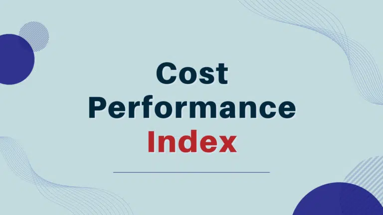 cost performance index
