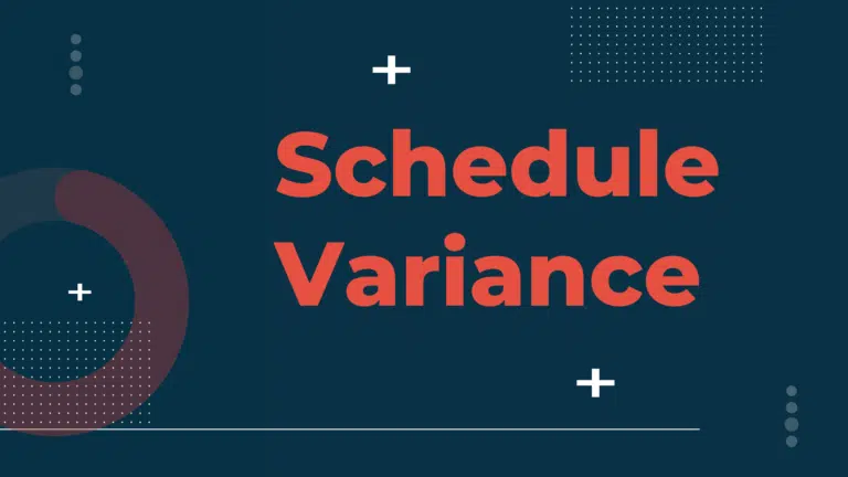 schedule variance