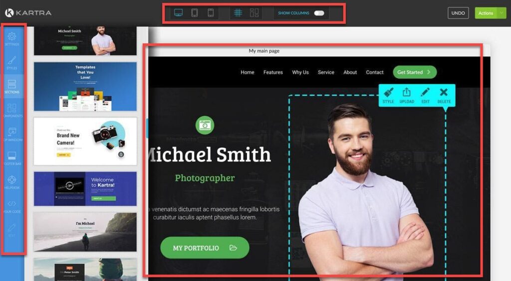 Landing Pages Kartra vs infusion soft