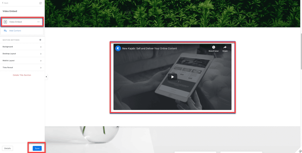 Video Hosting kajabi