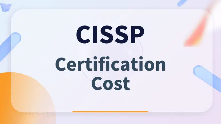 cissp certification cost