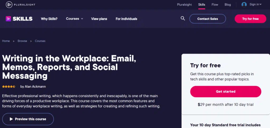 2. Writing in the Workplace Email Memos Reports and Social Messaging Pluralsight