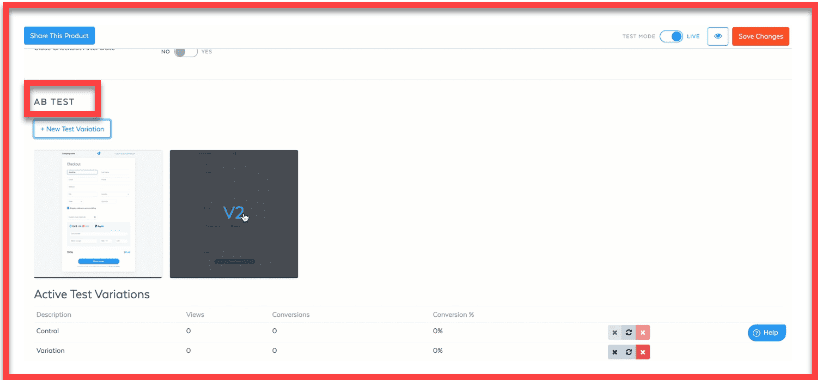 Conversion Optimization samcart
