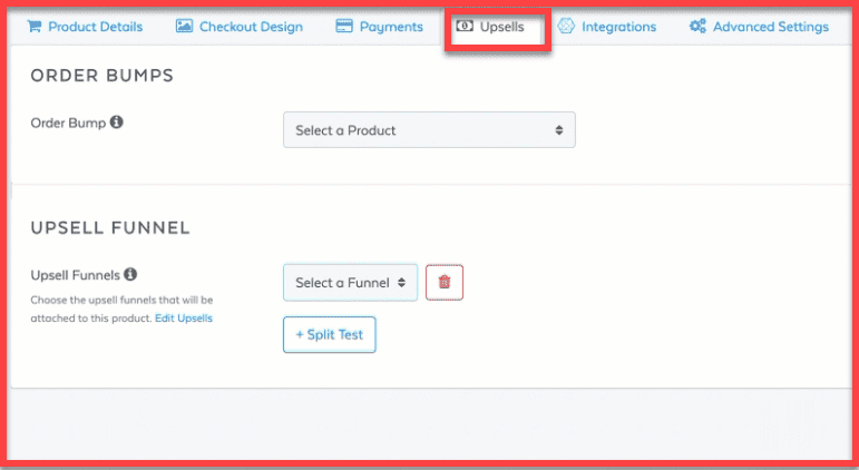 One Click Upsells Order Bumps samcart