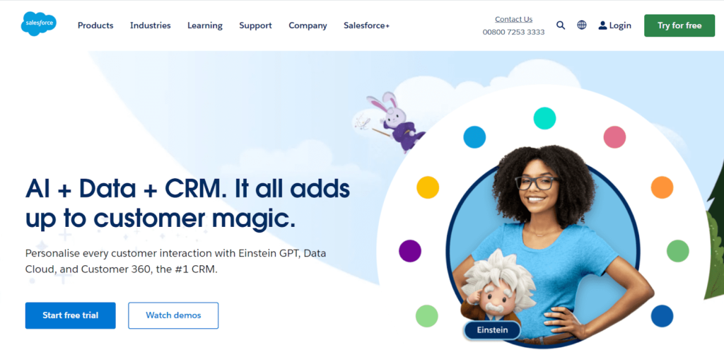 1. Salesforce home
