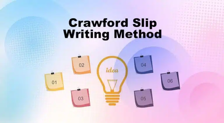What is the Crawford Slip Writing Method?