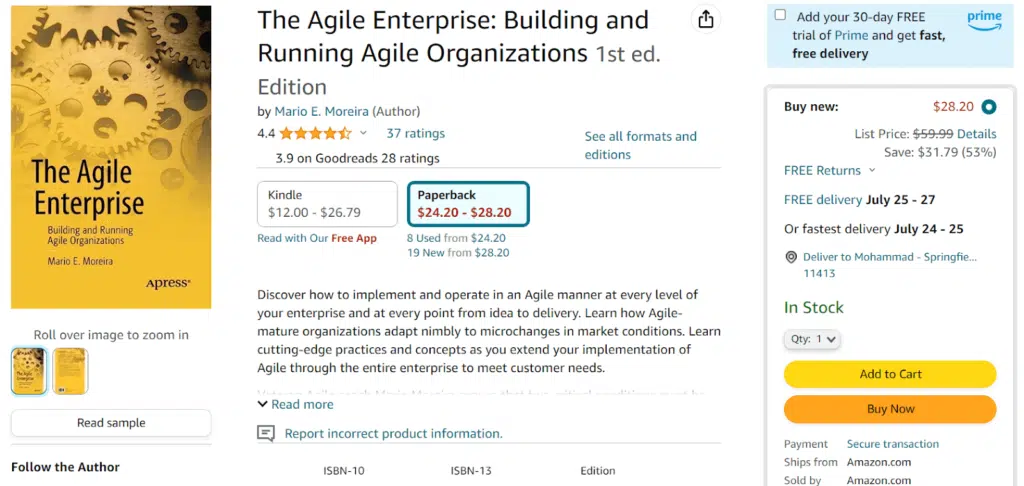 8. Agile Enterprise by Mario E Moreira