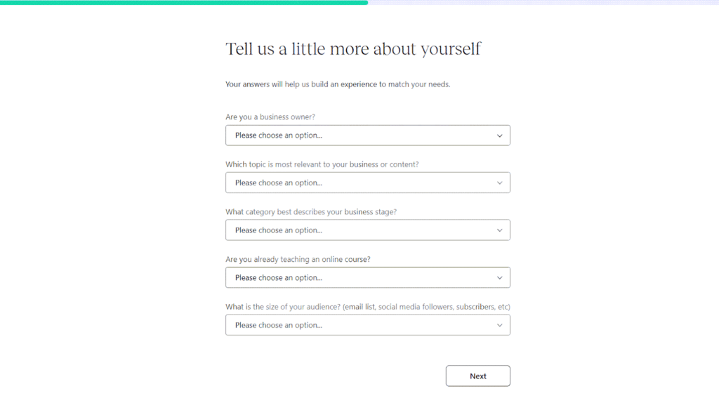 Fill in the required details as shown in the below image