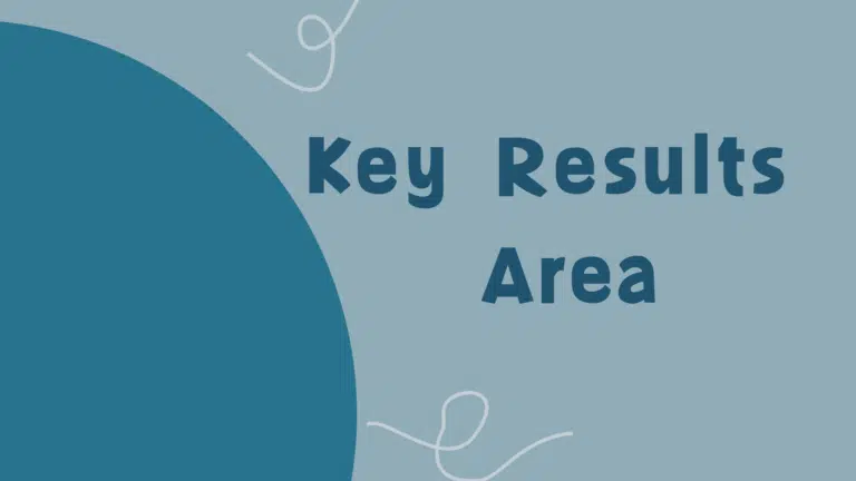 Key Results Areas