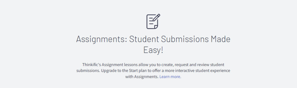 assignment teachable