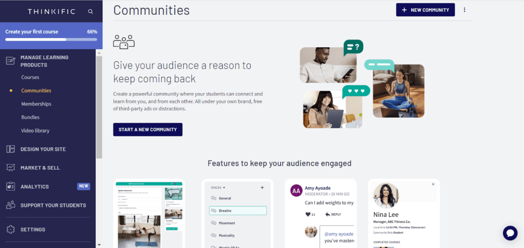 community thinkific