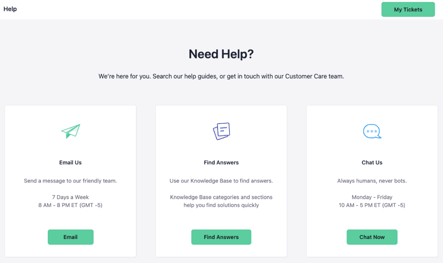 customer support teachable