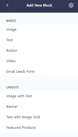 page blocks teachable